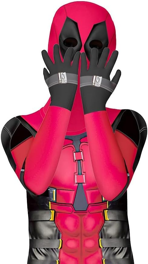 Costume de super-héros effrayant pour garçons - Costume d'Halloween pour enfants de 5 à 12 ans