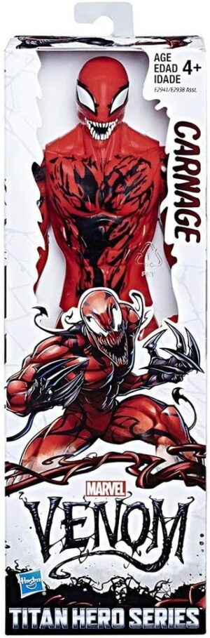 Marvel Venom Titan Hero Series Figurine de carnage 30 cm