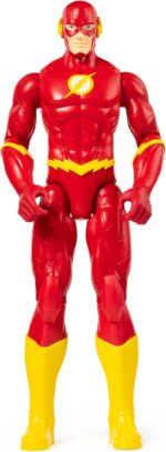 DC Universe - The Flash - Figurine Flash 30 Cm - Figurine Articulée - Revivez Les Aventures De l'homme À Grande Vitesse Et des Super Héros - Jouet À Collectionner - Jouet Enfant 3 Ans Et +