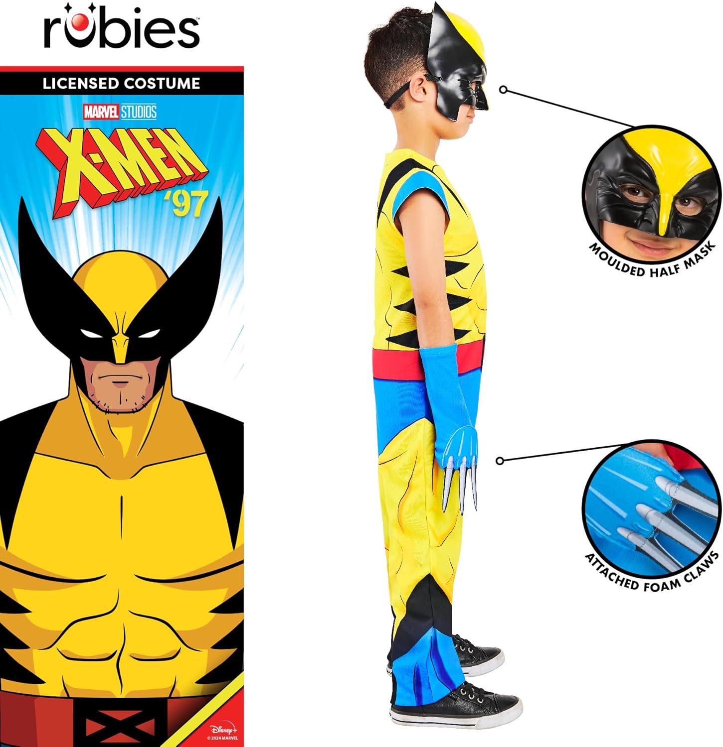 Rubies Costume officiel Wolverine pour enfant – Image 2