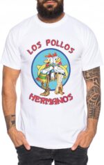 WhyKiki Los Pollos T-Shirt pour Homme Hermanos Bad Heisenberg Breaking