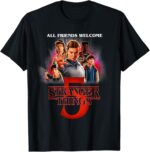 Stranger Things Season Five Poster T-Shirt
