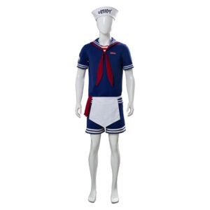 Costume cosplay Scoops Ahoy Steve Harrington Stranger Things Saison 3
