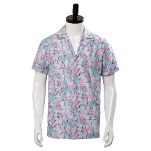 Chemise cosplay Hopper Stranger Things Saison 3 S3 Homme