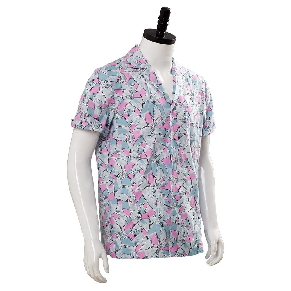 Chemise cosplay Hopper Stranger Things Saison 3 S3 Homme – Image 3