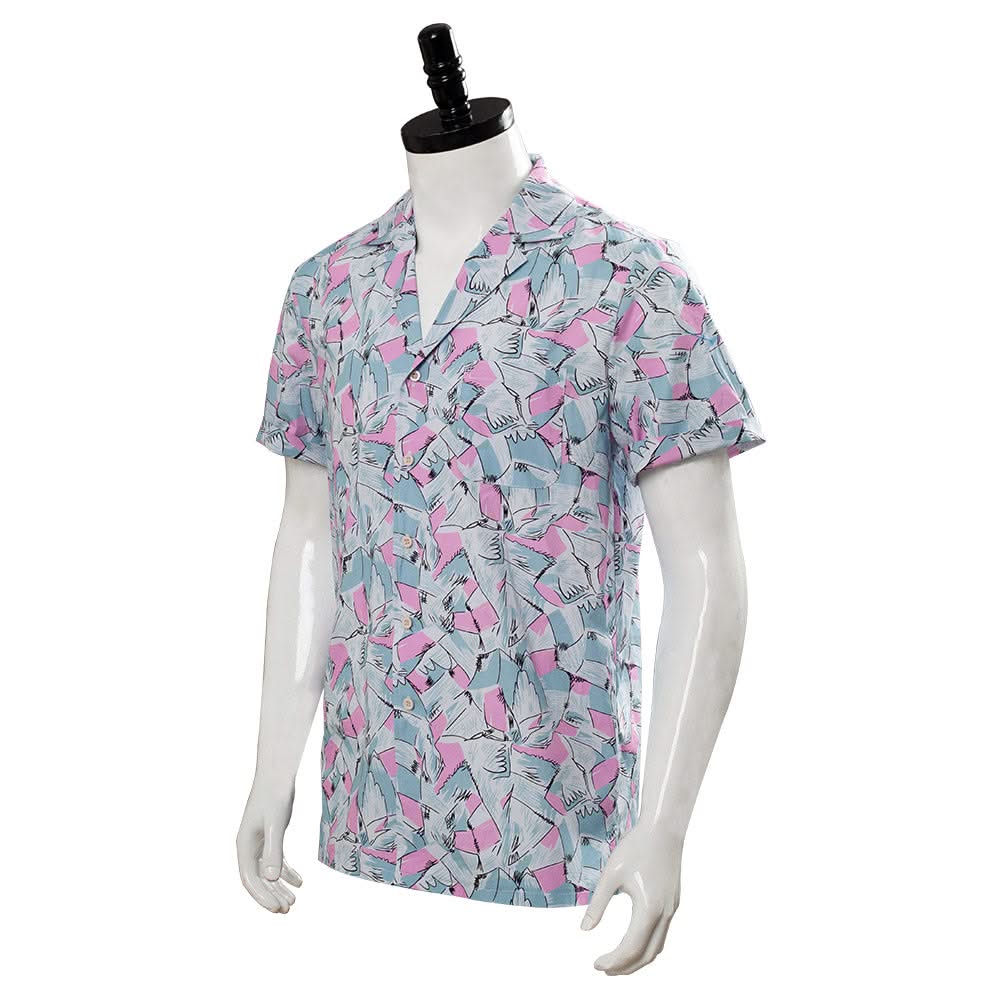 Chemise cosplay Hopper Stranger Things Saison 3 S3 Homme – Image 4