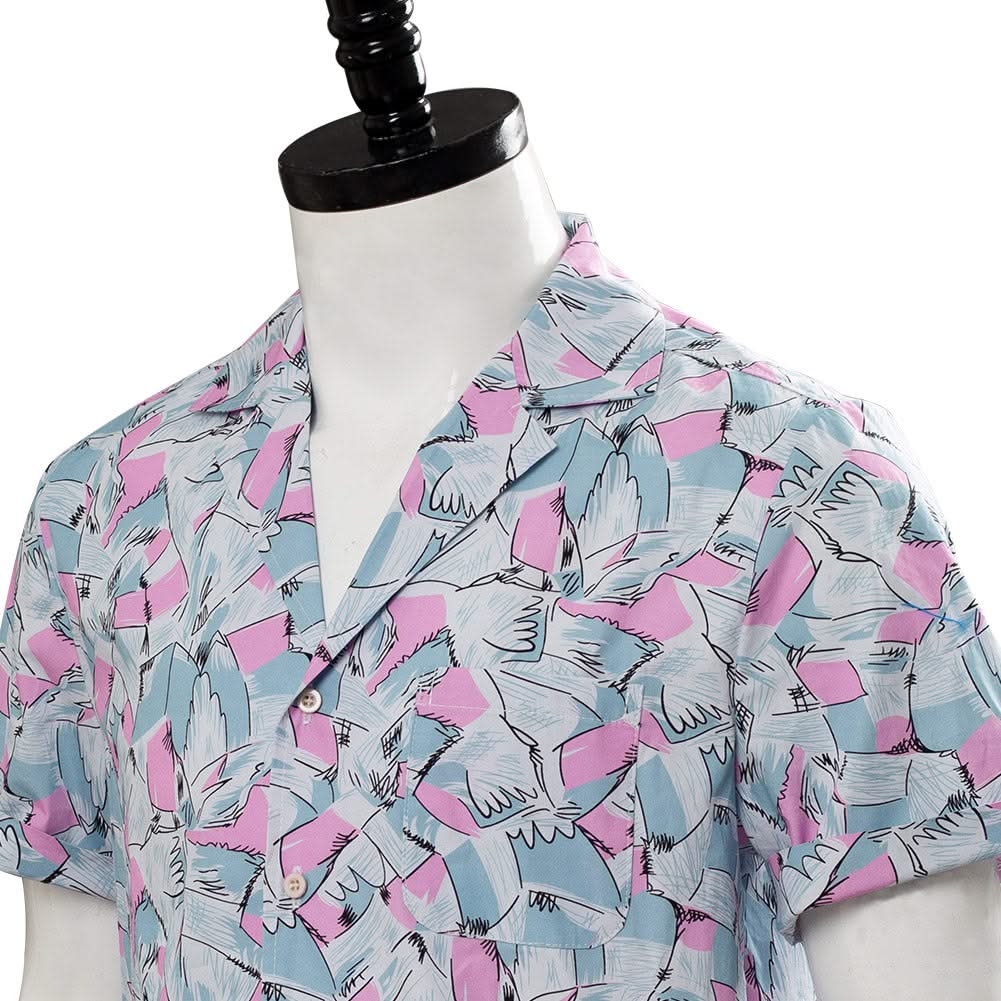 Chemise cosplay Hopper Stranger Things Saison 3 S3 Homme – Image 6