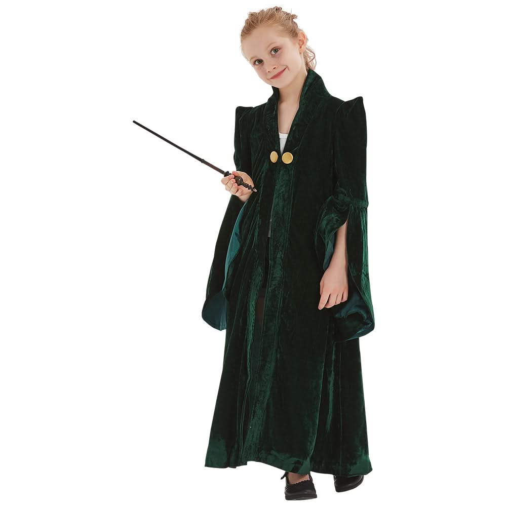 Robe Cosplay Professeur McGonagall Harry Potter Enfant - Tailles S à XL – Image 3
