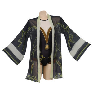 Maillot de bain Hufflepuff Hogwarts Legacy Cosplay Carnaval Femme