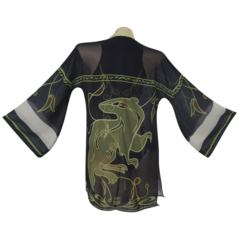 Maillot de bain Hufflepuff Hogwarts Legacy Cosplay Carnaval Femme – Image 2