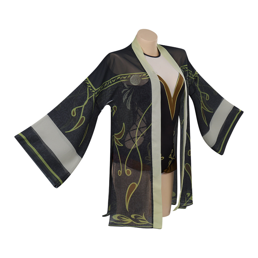 Maillot de bain Hufflepuff Hogwarts Legacy Cosplay Carnaval Femme – Image 4