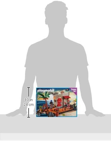 Forteresse Pirates Playmobil 6146 avec barque flottante – Image 3
