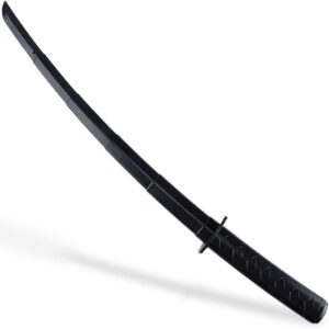 Katana Deadpool télescopique en plastique noir, impression 3D