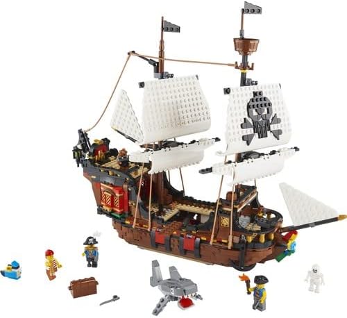 LEGO Creator bateau pirate 3 en 1 avec auberge et île au crâne – Image 4