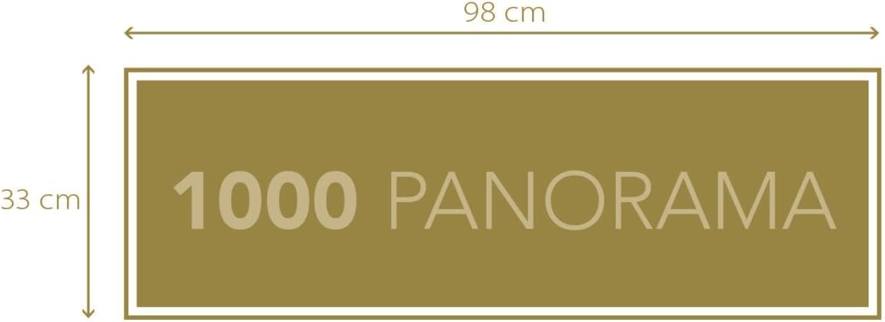 Batman DC Comics, puzzle panorama Clementoni 1000 pièces en boîte compacte – Image 7