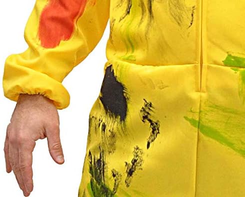 Déguisement combinaison Biohazard Radioactif Ciao avec masque imprimé – Image 6