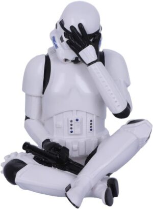 Figurine Original Stormtrooper Three Sages ne voit pas le mal, blanc
