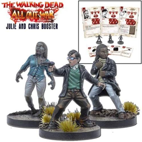 The Walking Dead Julie & Chris, booster de figurines tactique en espagnol – Image 2