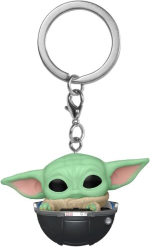 Porte-clés Funko POP! Grogu en vinyle, Star Wars The Mandalorian