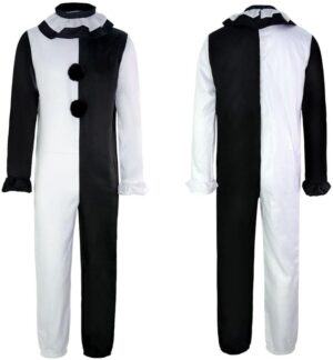 Costume adulte Art le clown Terrifier, combinaison cosplay Joker