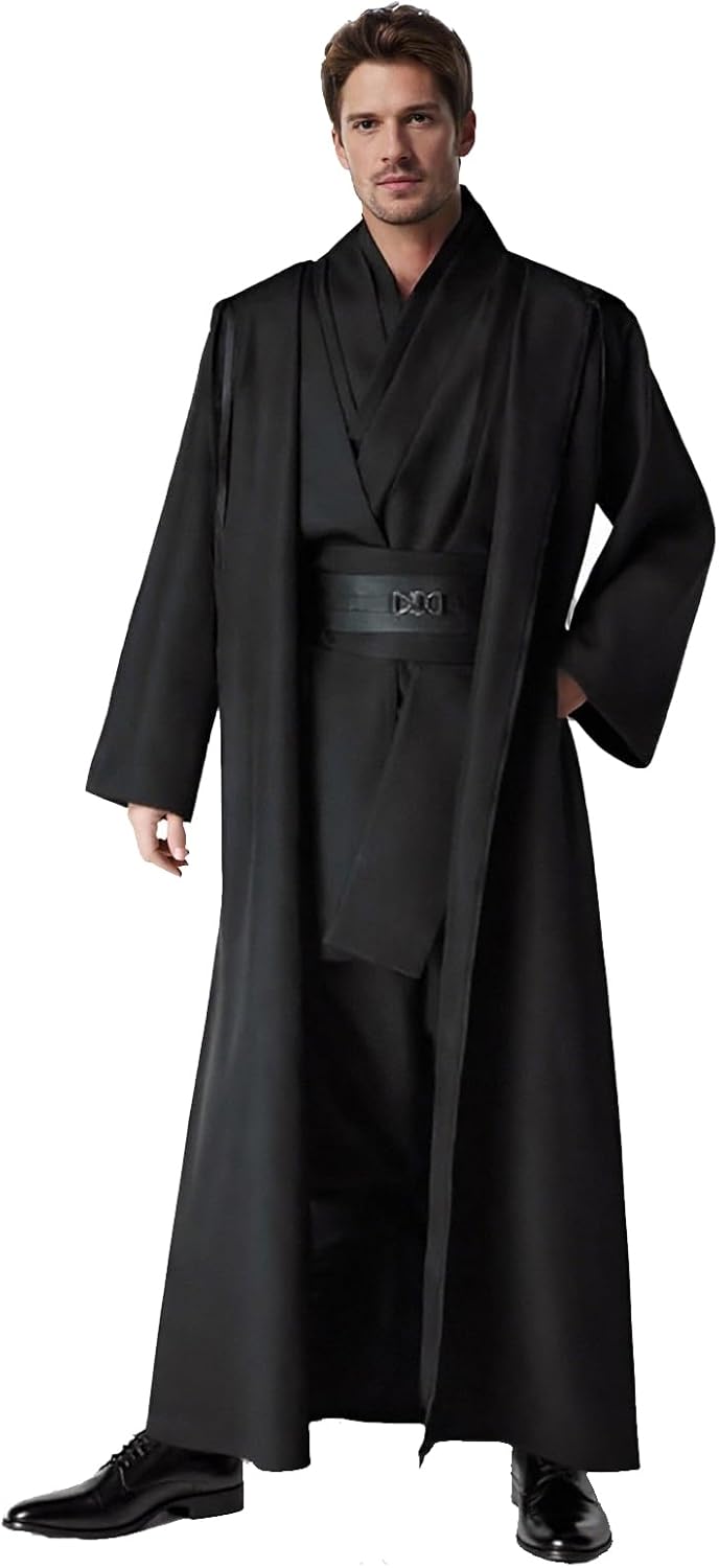 Déguisement Star Wars homme à capuche, ensemble guerrier médiéval – Image 2