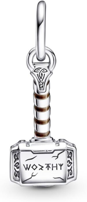 Charm Pandora Marvel Marteau de Thor en argent sterling