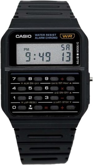 Montre Stranger Things Casio CA-53W-1ER digitale noire, 8 millimètres