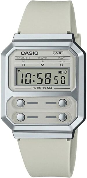 Montre Casio A100wef Stranger Things coloris beige