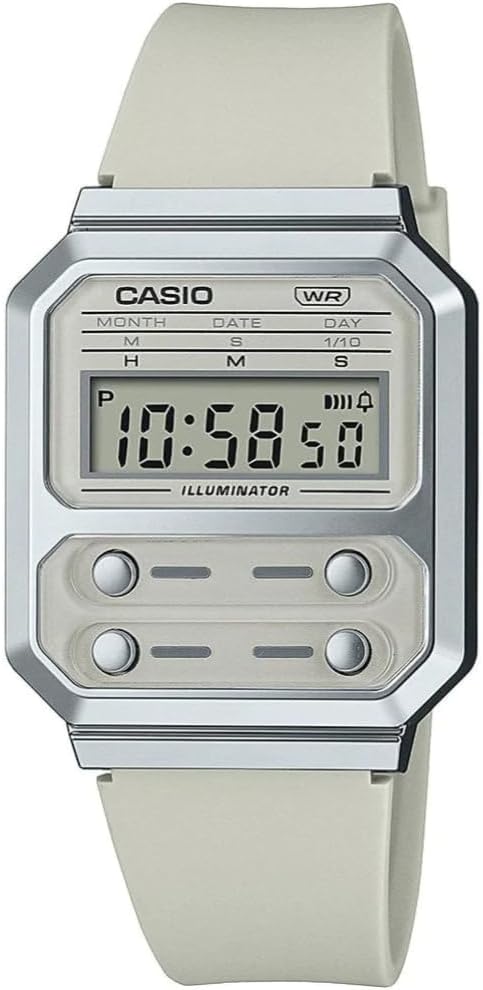 Montre Casio A100wef Stranger Things coloris beige