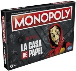 Jeu de plateau Monopoly La Casa de Papel en version française, 2 à 6 joueurs