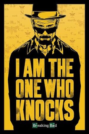 Affiche Breaking Bad 61 x 91,5 cm I Am The One Who Knocks