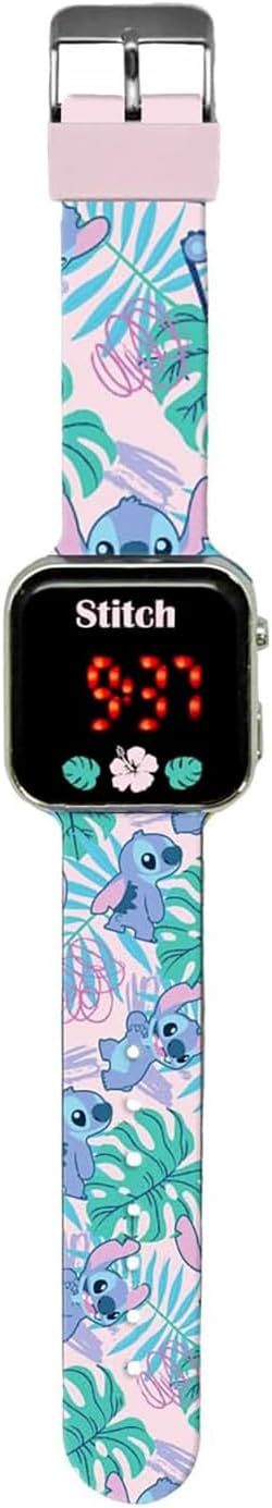 Montre numérique Disney Stitch pour enfant