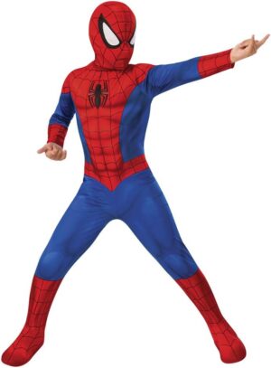 Déguisement enfant Spider-Man Marvel classique avec masque et couvre-chaussures