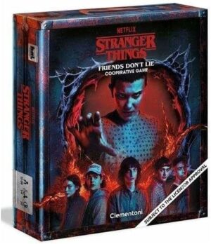 Jeu de cartes aventure Clementoni Stranger Things Friends Don't Lie