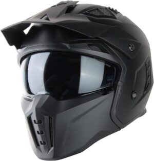 Casque jet VINZ Kioto Harley Quinn avec visière solaire et mentonnière amovible
