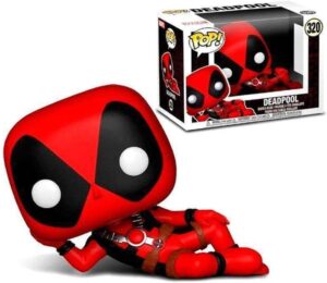 Figurine Funko Pop Deadpool Lazy Deadpool bobble head