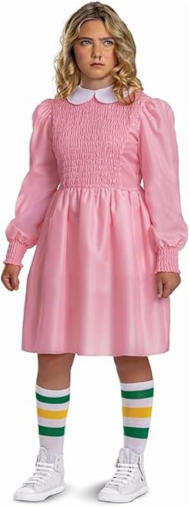 Costume Eleven Stranger Things avec robe et chaussettes – Image 2
