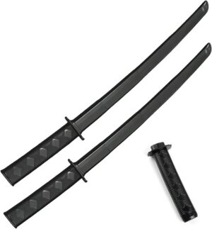 Lot de 2 katanas fidget Deadpool imprimés en 3D, rétractables par gravité