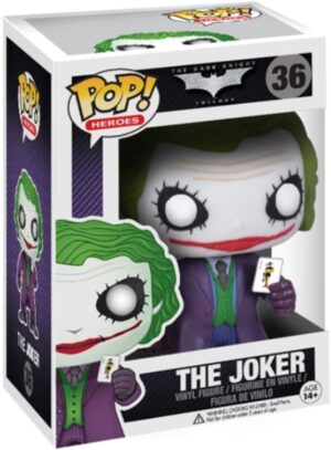 Figurine Funko Pop! The Joker Dark Knight en vinyle 9.5 cm