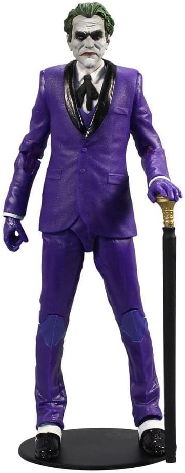 Figurine Joker classique DC Multiverse 17.8 cm avec base et carte