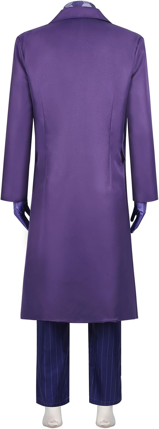 Costume Joker homme taille L en combinaison violette, lot de 6 – Image 6