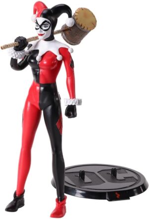 Figurine BendyFigs Harley Quinn Rebirth DC Comics par The Noble Collection