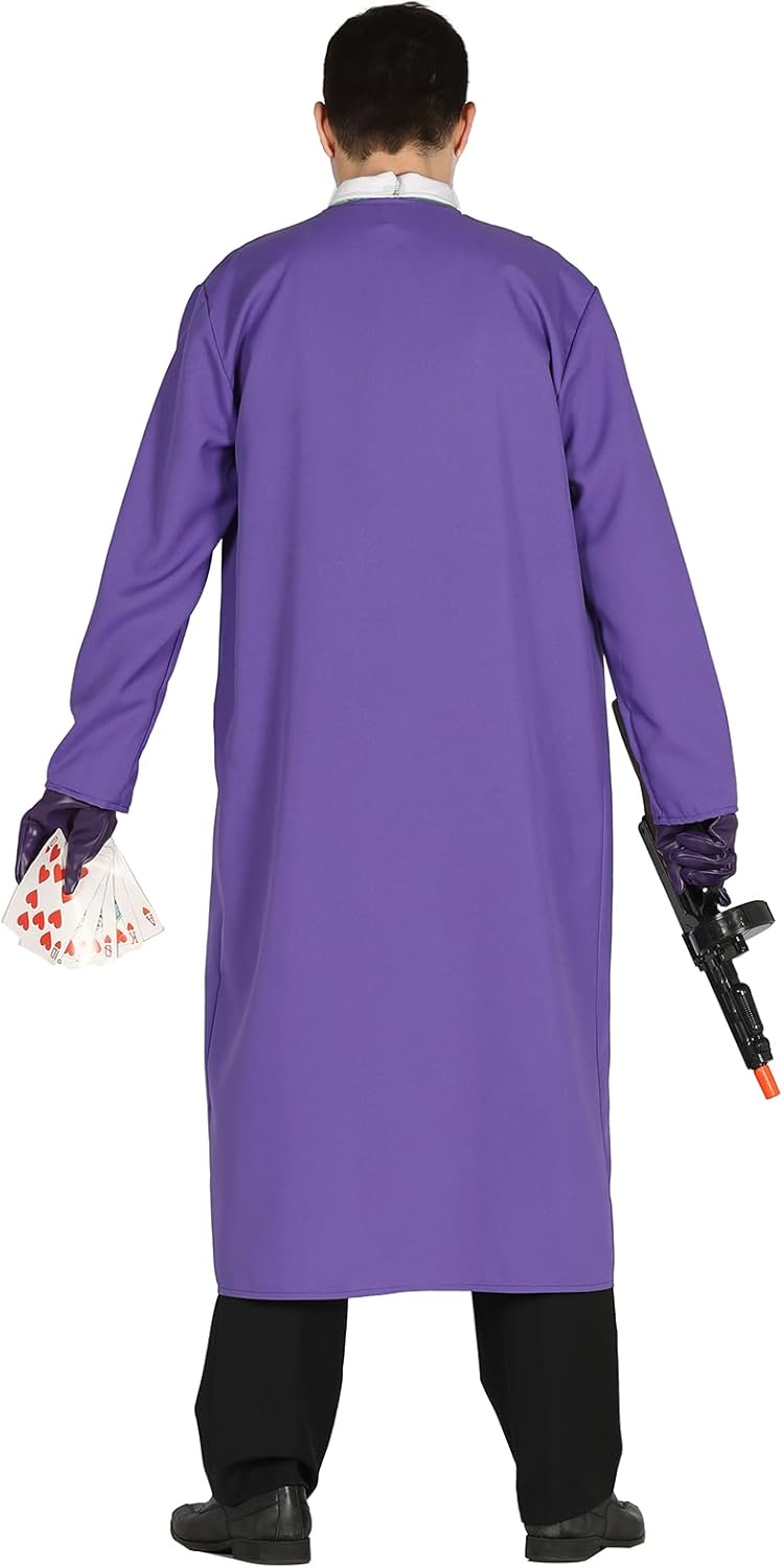 Déguisement Joker violet Crazy Jester pour homme Fiestas Guirca – Image 3