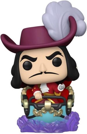 Captain Hook sur Peter Pan Flight, Funko Pop Ride Disney World 50th Anniversary