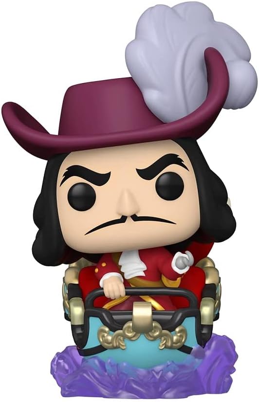 Captain Hook sur Peter Pan Flight, Funko Pop Ride Disney World 50th Anniversary