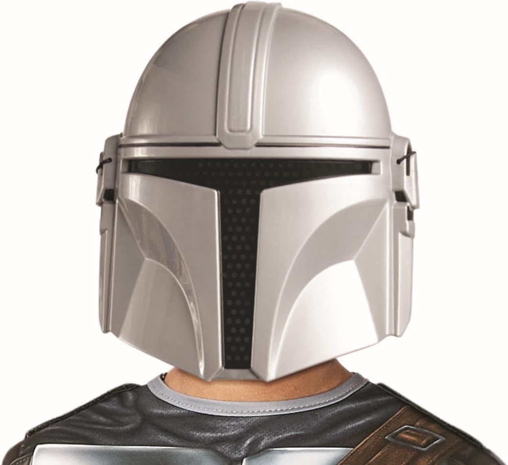 Déguisement enfant Star Wars The Mandalorian avec masque en PVC, taille unique 5 à 8 ans – Image 2