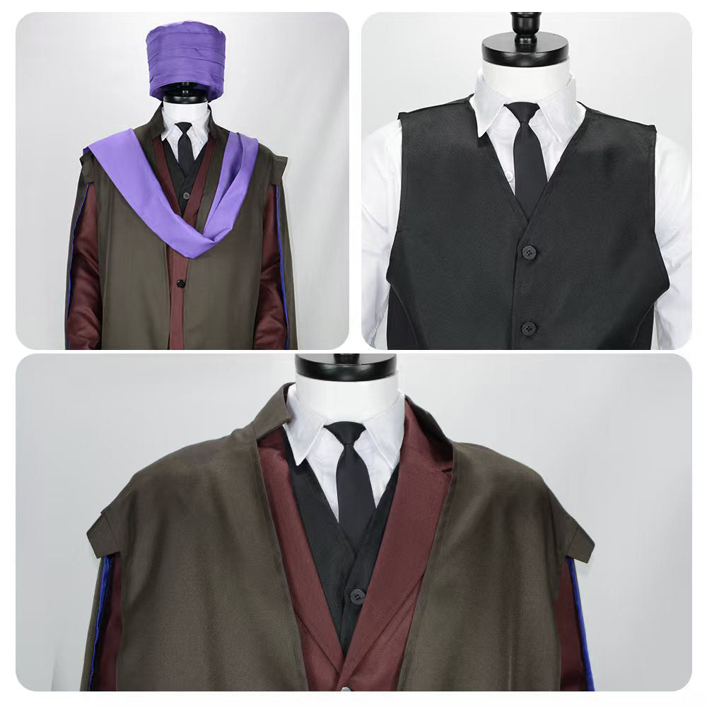 Costume cosplay Harry Potter Quirinus Quirrell tailles XS à 3XL – Image 5