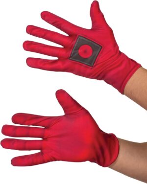 Gants Marvel Deadpool pour costume adulte, taille unique standard