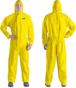 Combinaison Hazmat Breaking Bad en PPSB et film PE, 7 tailles