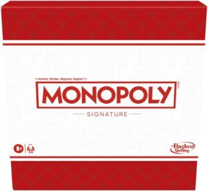 Monopoly Signature Stranger Things avec rangement intégré, jeu de plateau familial